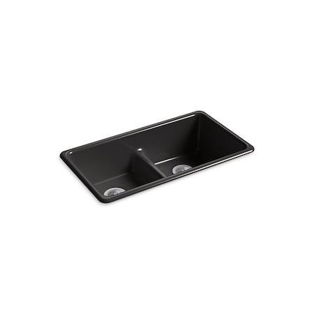 Kohler Iron/Tones 33  Dbl Equal Kitchen Sink 5312-7